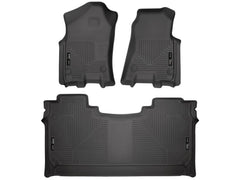 Husky Liners front driver mat showing precise fit and protection