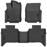 Husky Liners front view showing full coverage and protection