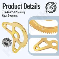 Huthbrother gear teeth texture detail demonstrating durable machining and reliability
