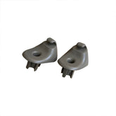 HUYILUN0104 front view of both gray clip holders showing fit and replacement convenience
