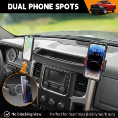 HUYINPJ mounted phone displaying navigation for safer hands-free driving