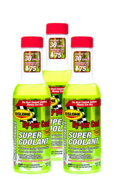 Hy-Per Lube front packaging showing three 16 oz bottles and product name, boosts cooling efficiency