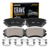 HYFTJYZ front view of brake pad set showing fit and ready-to-install benefit