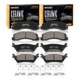 HYFTJYZ front pads packaging showing organized kit and easy install benefit