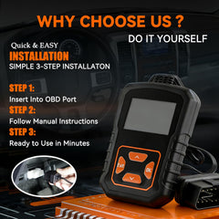 HYMOLKYE OBD programmer plugged into vehicle port enabling simple setup