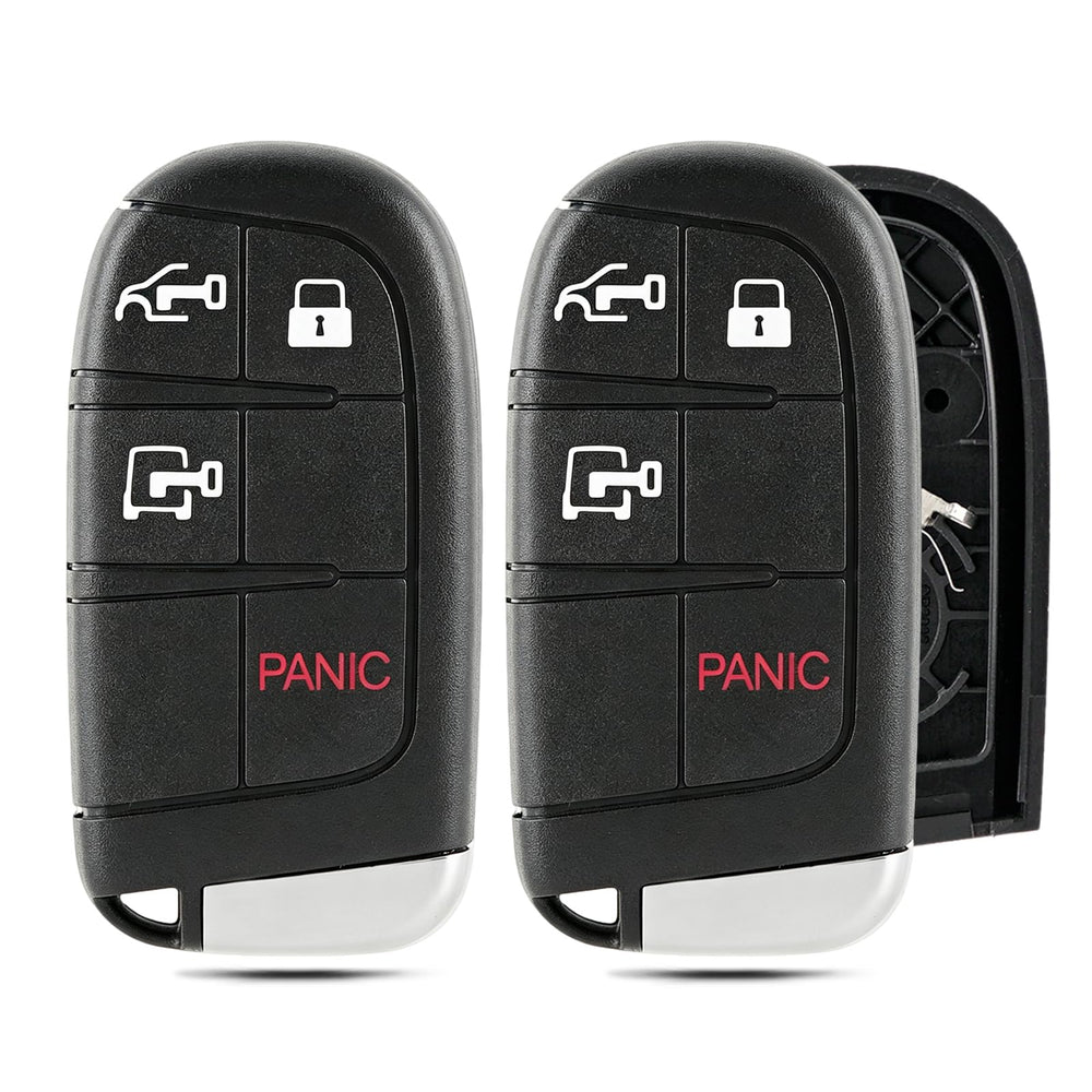 HYMOLKYE front-facing empty key fob case showing OEM-fit and clean finish