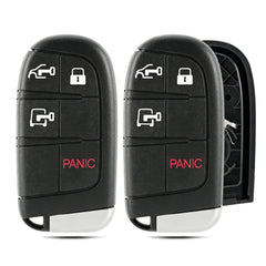 HYMOLKYE front-facing empty key fob case showing OEM-fit and clean finish
