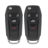 HYMOLKYE front view key fob replacement, clear compatibility confirmation