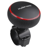 Hypersonic front view on a steering wheel showing ergonomic grip and added control