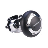 Hypersonic front view of knob showing compact design and easy grip benefit