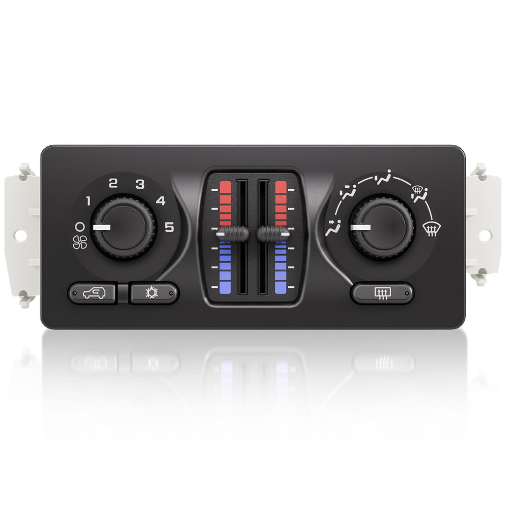 HYR front panel overview showing clear controls and quick replacement benefit