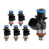 HYR injectors front view showing full 8-piece kit and fitment benefits