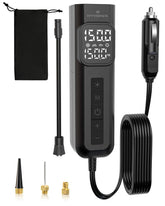 HYVOHEX front view showing compact body and carry handle for easy storage