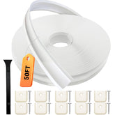 HZE front view of 1 inch trim insert showing neat exterior finish and protection