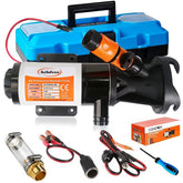 hzhdven pump front profile showing compact design and portability benefits