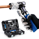 IBOSAD swaging kit front view showing hydraulic body and handle, built for fast on‑site work