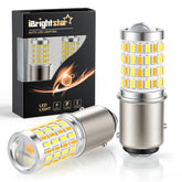 iBrightstar front view of pair showing plug-and-play fit and modern appearance
