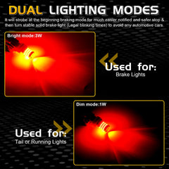 iBrightstar bulb installed in tail assembly showing plug-and-play convenience benefit