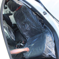 ICWEIMEI transparent cover fitted on a car seat protecting upholstery