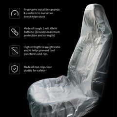 ICWEIMEI unfolded seat cover displaying full 140x80 cm size for coverage