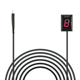 Idea front view of gear indicator shows compact design and easy visibility