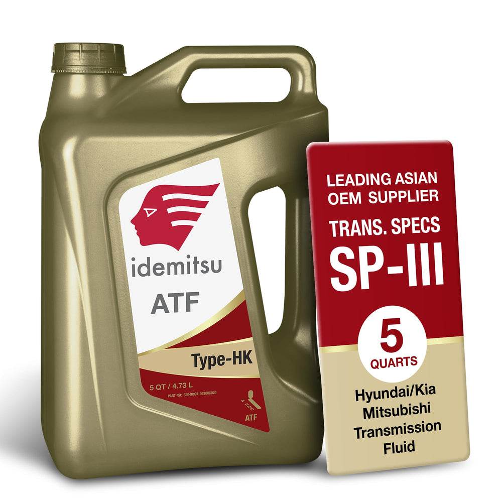 Idemitsu ATF front label showing brand and SP-III specification benefit