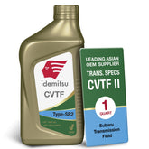 Idemitsu bottle front label showing product and compatibility benefits