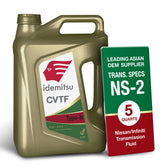 Idemitsu front label on 5-quart bottle showing product identity and benefits