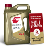 Idemitsu IFG 5 front packaging showing 5 quart container and product branding for easy identification