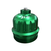 iFJF front view cap showing green finish and strong fit benefit