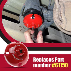 iFJF wrench mounted on fuel filter housing enabling safer service benefit