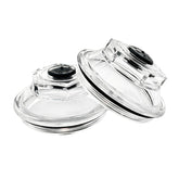 iFJF front view of 4-piece oil cap kit showing all included parts and ready-to-install benefit