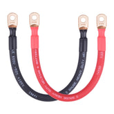 iGreely front packaging showing 2 AWG battery cable pair and benefits