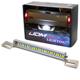 iJDMTOY front view of LED bar showing full-width plate coverage and improved visibility