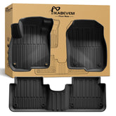 IKABEVEM front floor mats showing full precise fit and protection