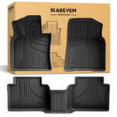 IKABEVEM front mats in cabin showing perfect fit and protection