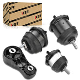 iKer front view of engine mount kit showing fit and durable construction