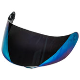 ILM colorful visor front view showing clear optics and color tint benefits