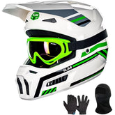 ILM MT601Y front view showing full-face protection and secure fit