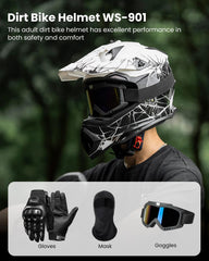 ILM adjustable visor detail with knob for quick glare reduction on trails