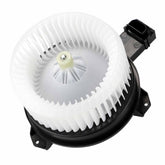 ILONPA blower motor front view showing mount points and connector, ensures proper fit