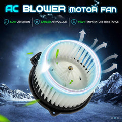 ILONPA blower motor impeller closeup highlighting balanced blades for smoother airflow