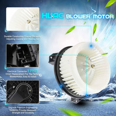 ILONPA blower motor installed in HVAC housing demonstrating direct-fit replacement