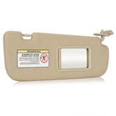 ILONPA right passenger visor front view showing fit and beige finish for seamless replacement