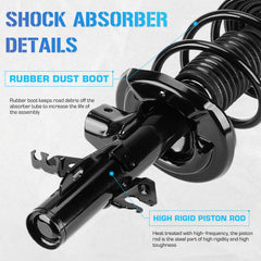 ILONPA strut installed on Dodge Dart front right restoring ride height