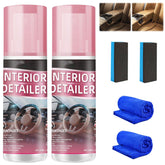 ZannWnm Car Interior Cleaner Spray 2-Pack (2×100ml)
