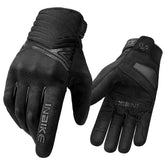 INBIKE front view black glove showing overall fit and protection benefits