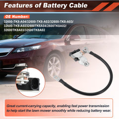 INFINAUTO cable laid out to show 16.73-inch length for correct routing