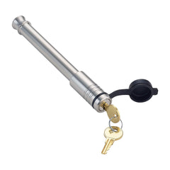 InfiniteRule Security front view of hitch lock showing secure fit and theft protection