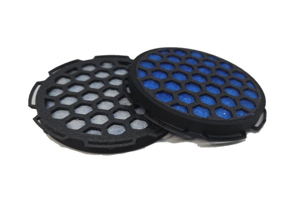 Infinity Overland front view of replacement filter showing fit and ready-to-install benefit